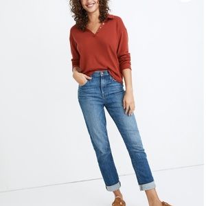 Madewell 9" High-Rise Slim Boyjean